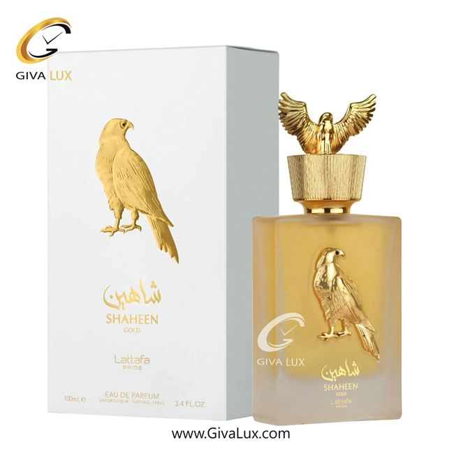  ادو پرفیوم  یونیسکس لطافه اورجینال مدل Lattafa Shaheen Gold | شاهین گلد حجم  100 میل